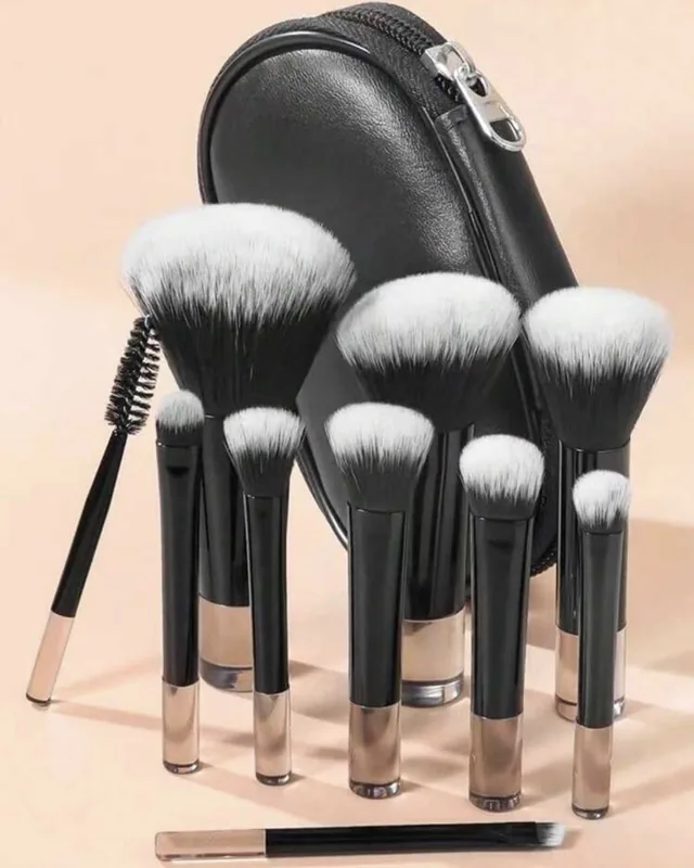Luxury Mini Travel Makeup Brush Set